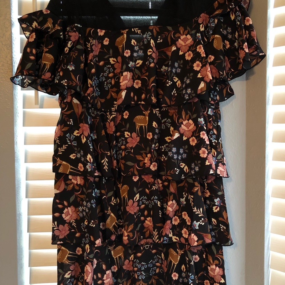 ASOS floral patterned dress